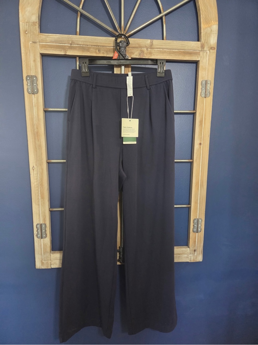 HALARA Black Wide-Leg Dress Pants